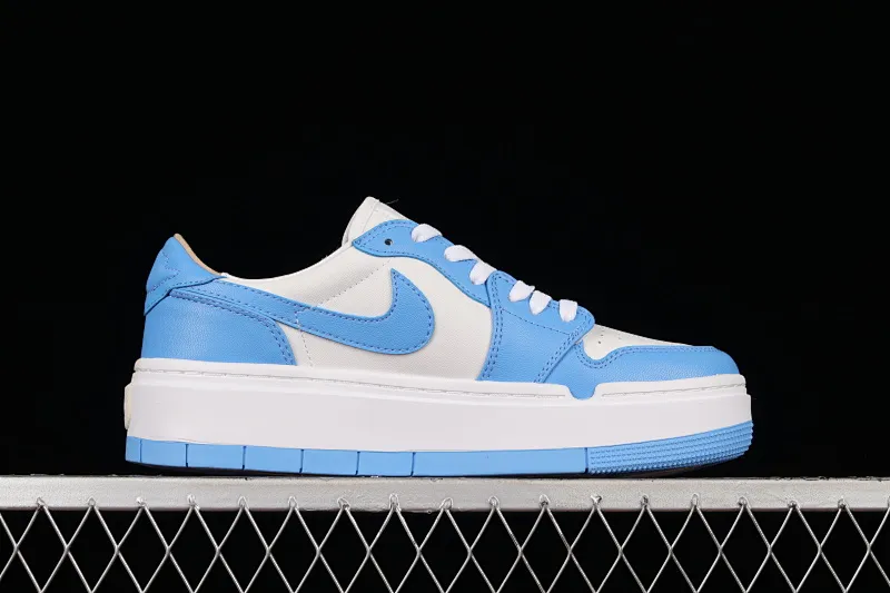 All categories Air Jordan Jordan series basketball shoes Air Jordan 1 Low Z version Air Jordan 1 Elevate Low SE "Wolf Grey" Little AJ first layer thick sole retro basketball shoes DQ3698-141
